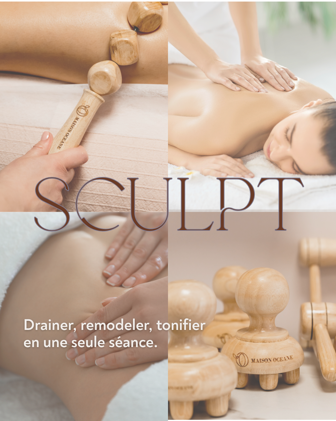 SCULPT drainage et madérothérapie dans un seul soin