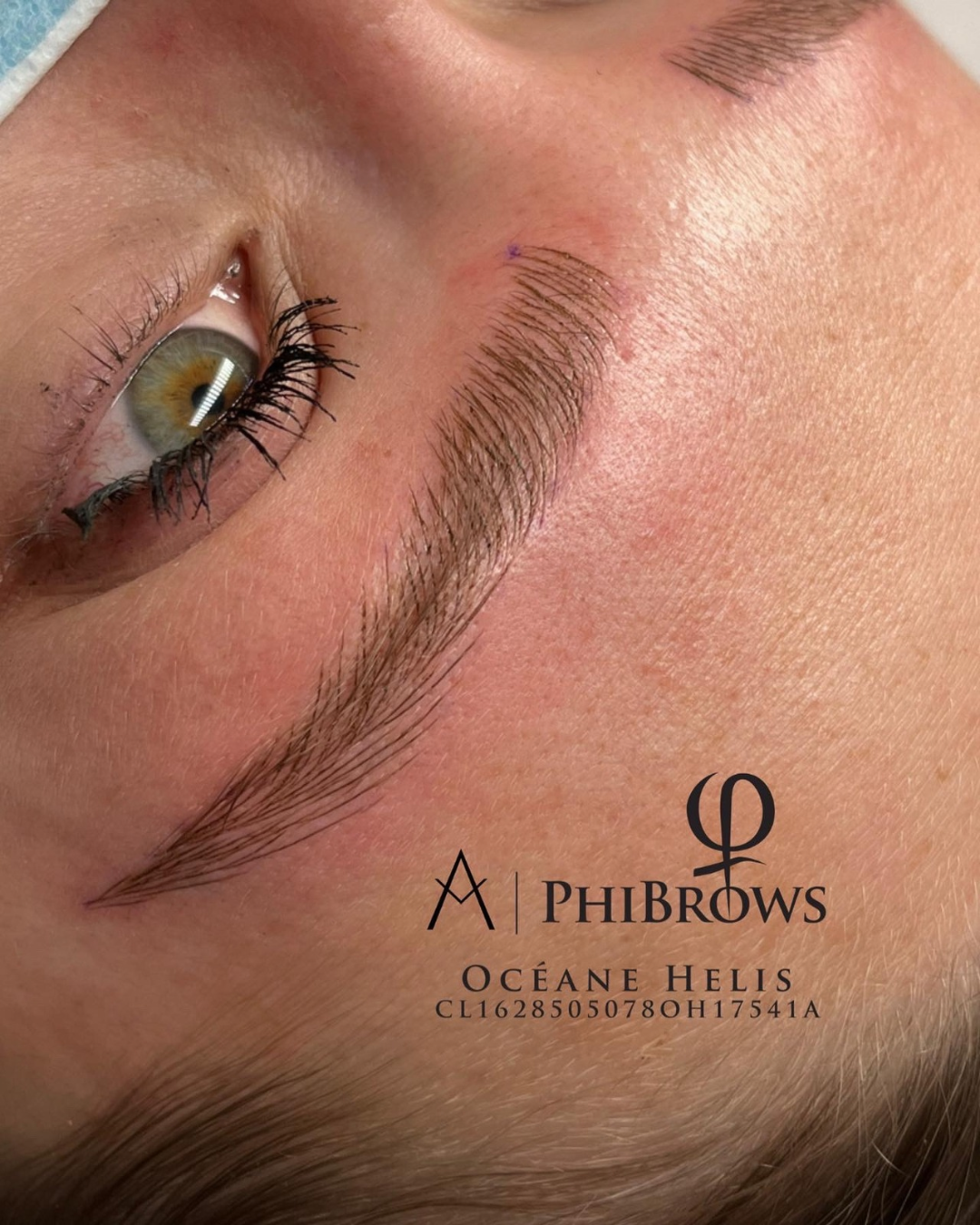 Microbading PHBIBROWS maquillage semi permanent effet poil a poil